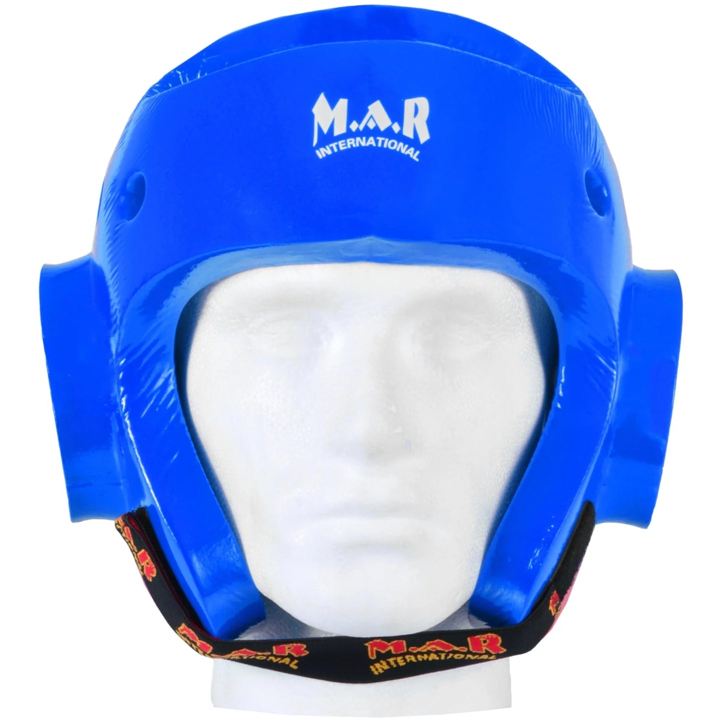 MAR-160C | Blue Dipped Foam Martial Arts Head Guard - Head Guard