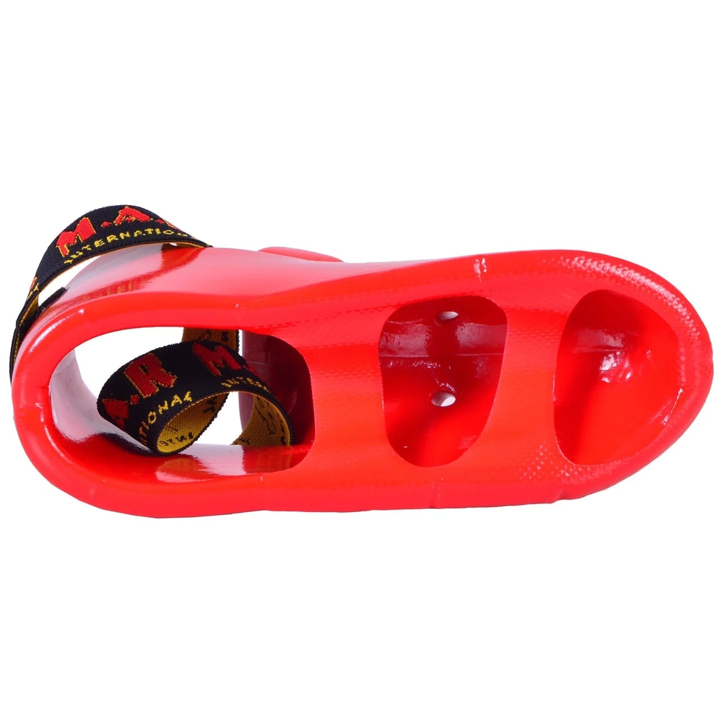 MAR-163A | Red Dipped Foam Kick Boots - Shoes