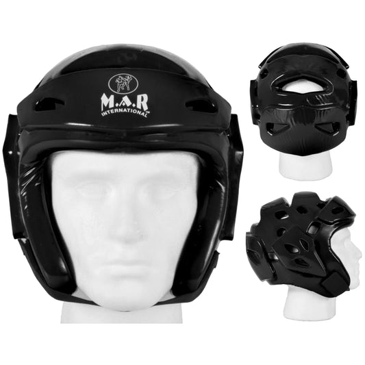 MAR-164B | Black Dipped Foam Double Layer Head Guard - Head Guard