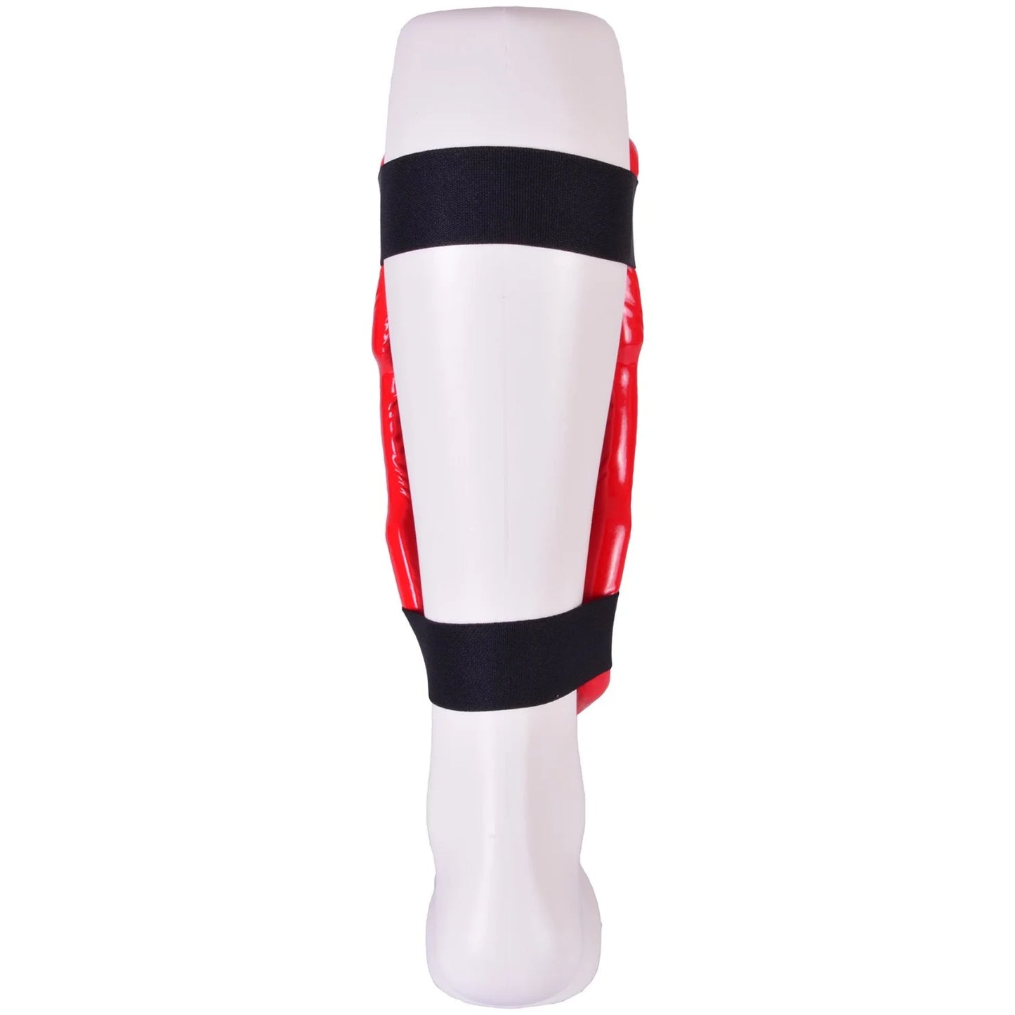 MAR-166A | Red Dipped Foam Double Layer Shin Guard - Pads