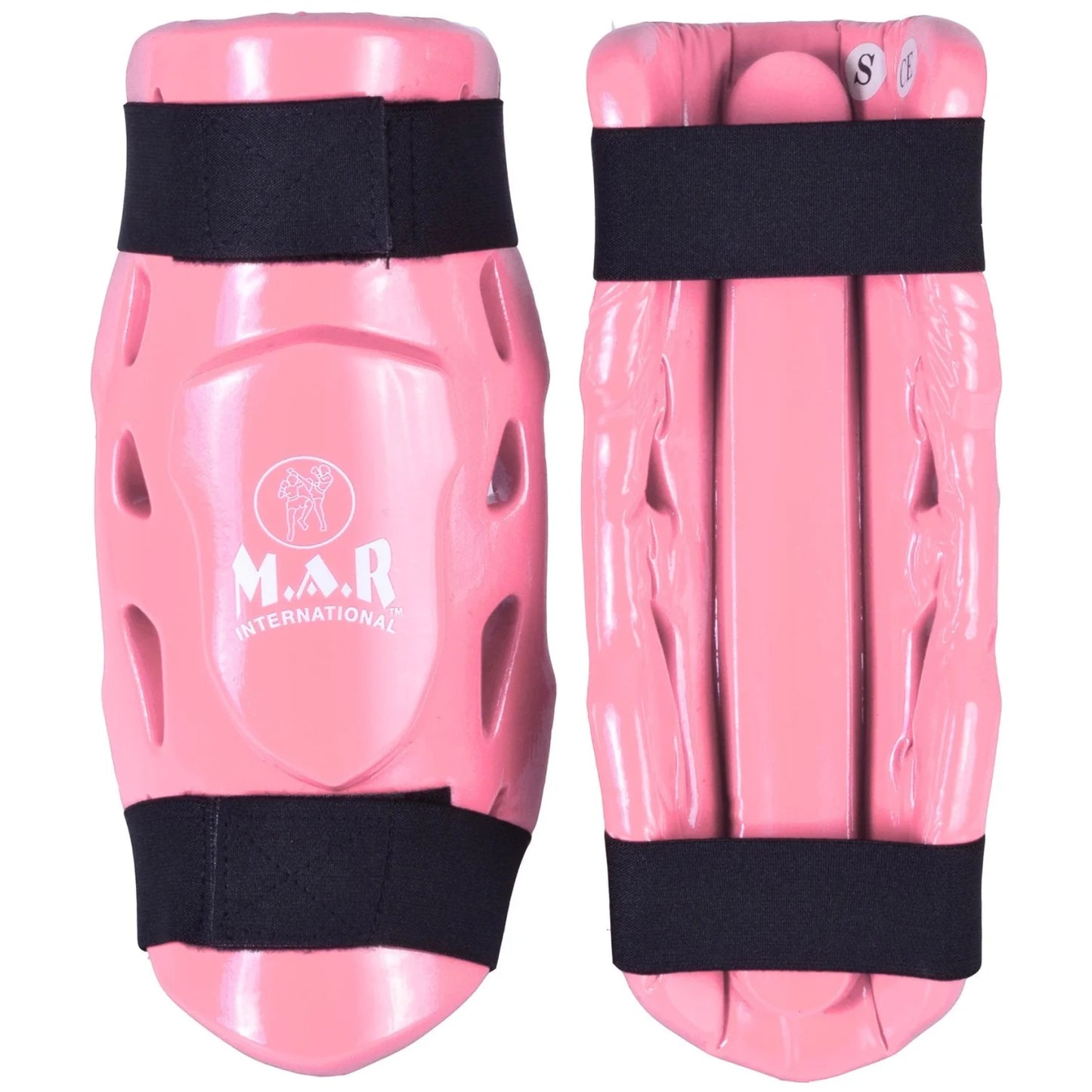 MAR-166D | Pink Dipped Foam Double Layer Shin Guard - Pads