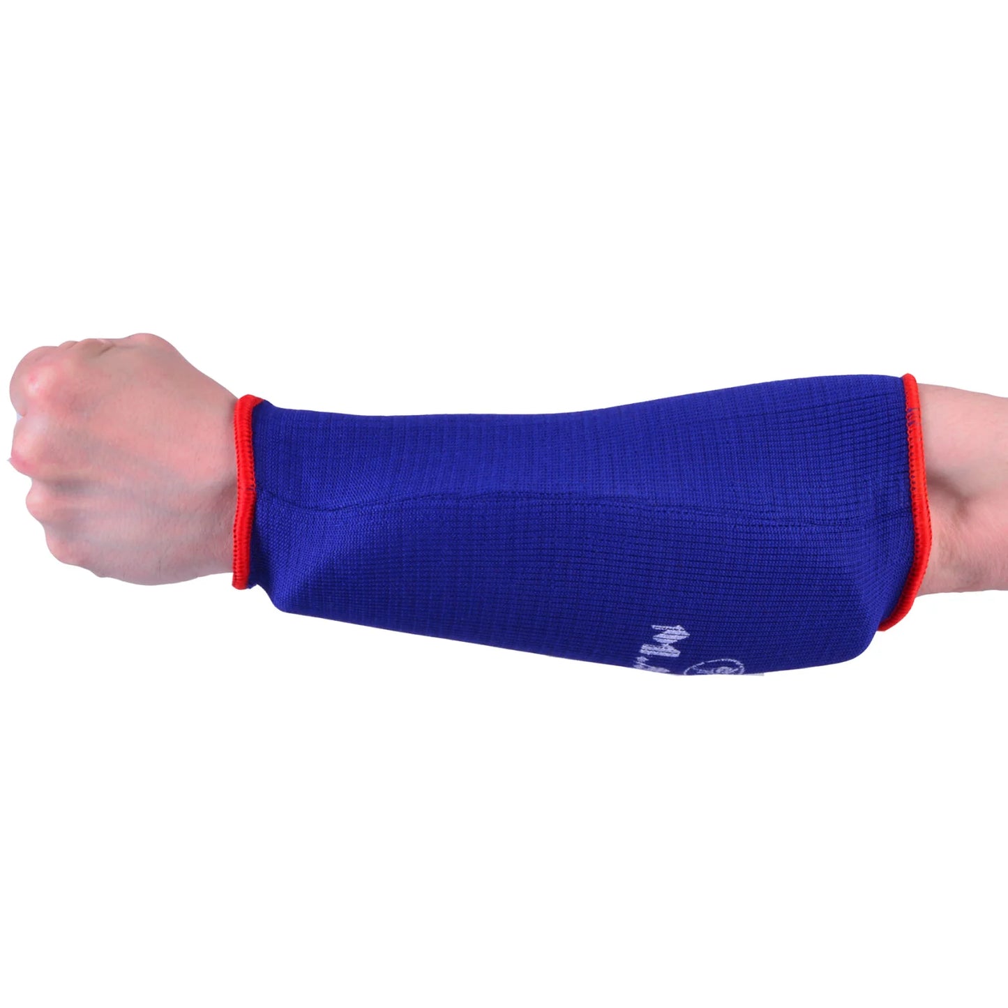 MAR-169D | Blue Elasticated Fabric Arm Guard For Arm Protection - Small Accessories