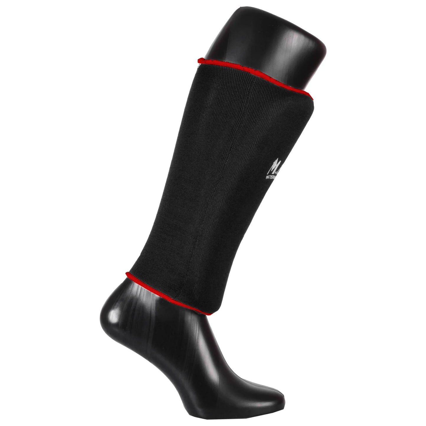 MAR-170B | Black Elasticated Fabric Shin Guard For Shin Protection - Small Accessories