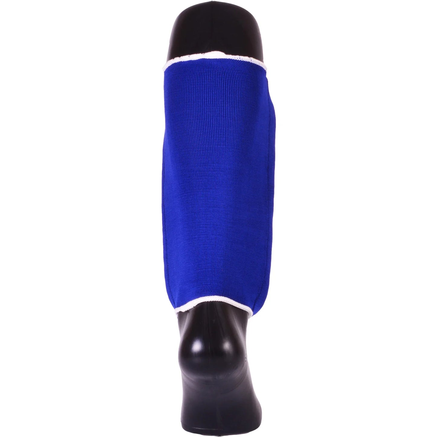 MAR-170D | Blue Elasticated Fabric Shin Guard For Shin Protection - Small Accessories