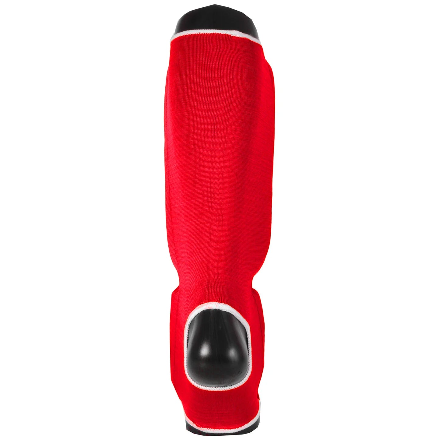 MAR-171C | Red Elasticated Fabric Shin & Instep Guard - Small Accessories
