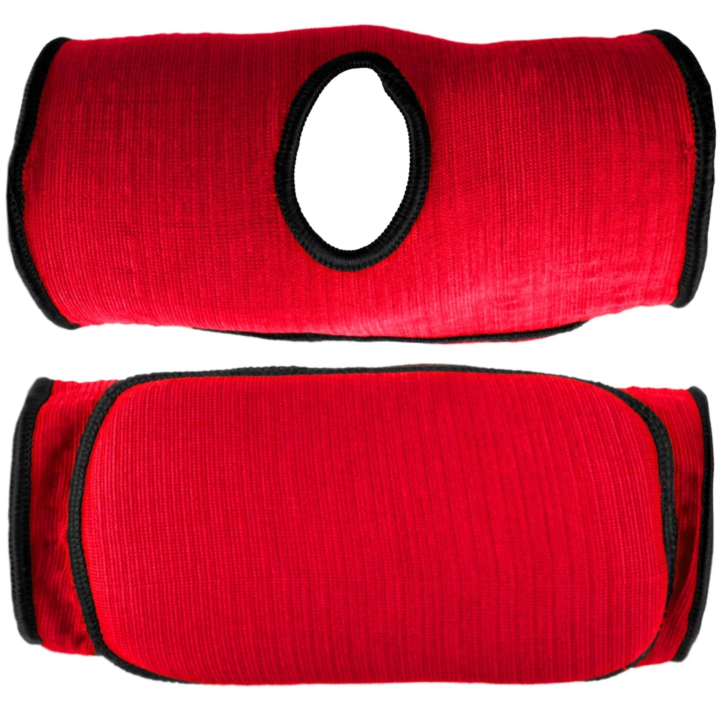 MAR-173C | Red Elasticated Fabric Elbow Pads - Small Accessories