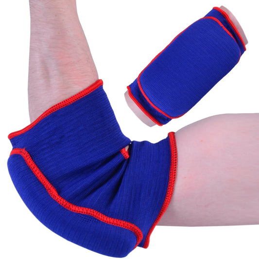 MAR-173D | Blue Elasticated Fabric Elbow Pads - Small Accessories