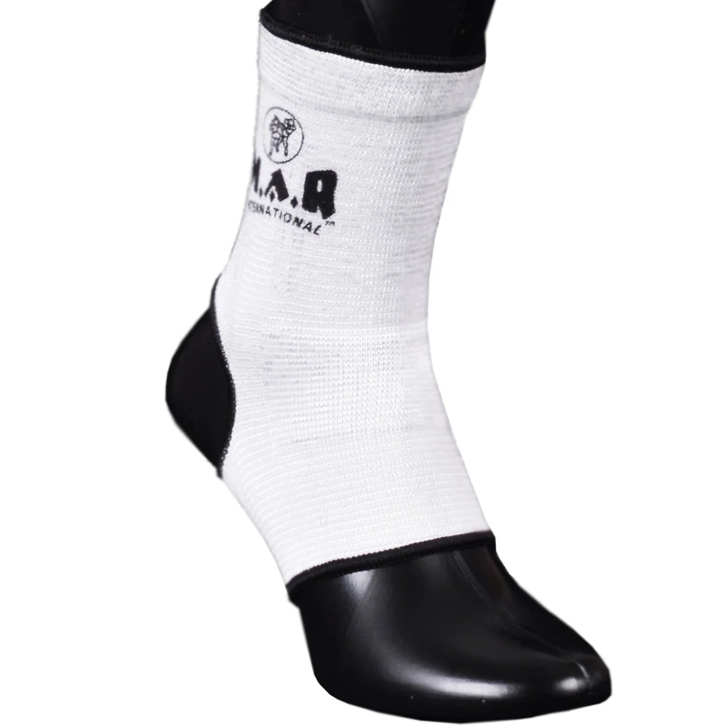MAR-176A | White Elasticated Fabric Ankle Support - Small Accessories