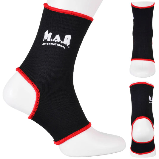 MAR-176B | Black Elasticated Fabric Ankle Support - Small Accessories