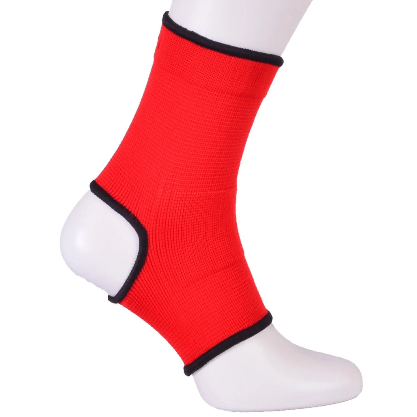 MAR-176C | Red Elasticated Fabric Ankle Support - Small Accessories