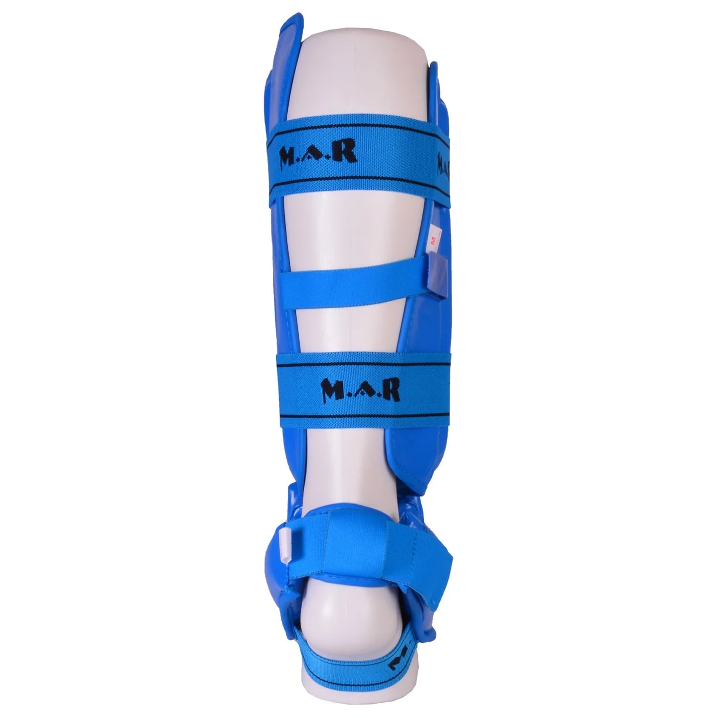 MAR-193G | Foam Padded Blue Shin & Instep Guards - Pads