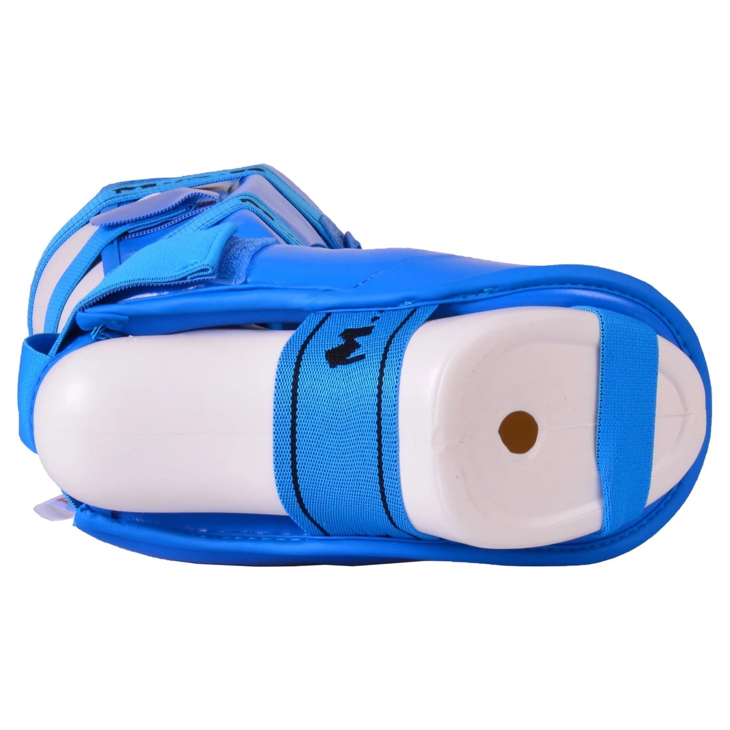 MAR-193G | Foam Padded Blue Shin & Instep Guards - Pads