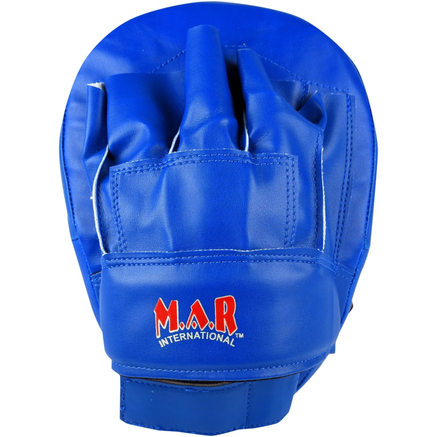 MAR-194 | Blue & Black Curved Focus Mitts - Focus Mitts