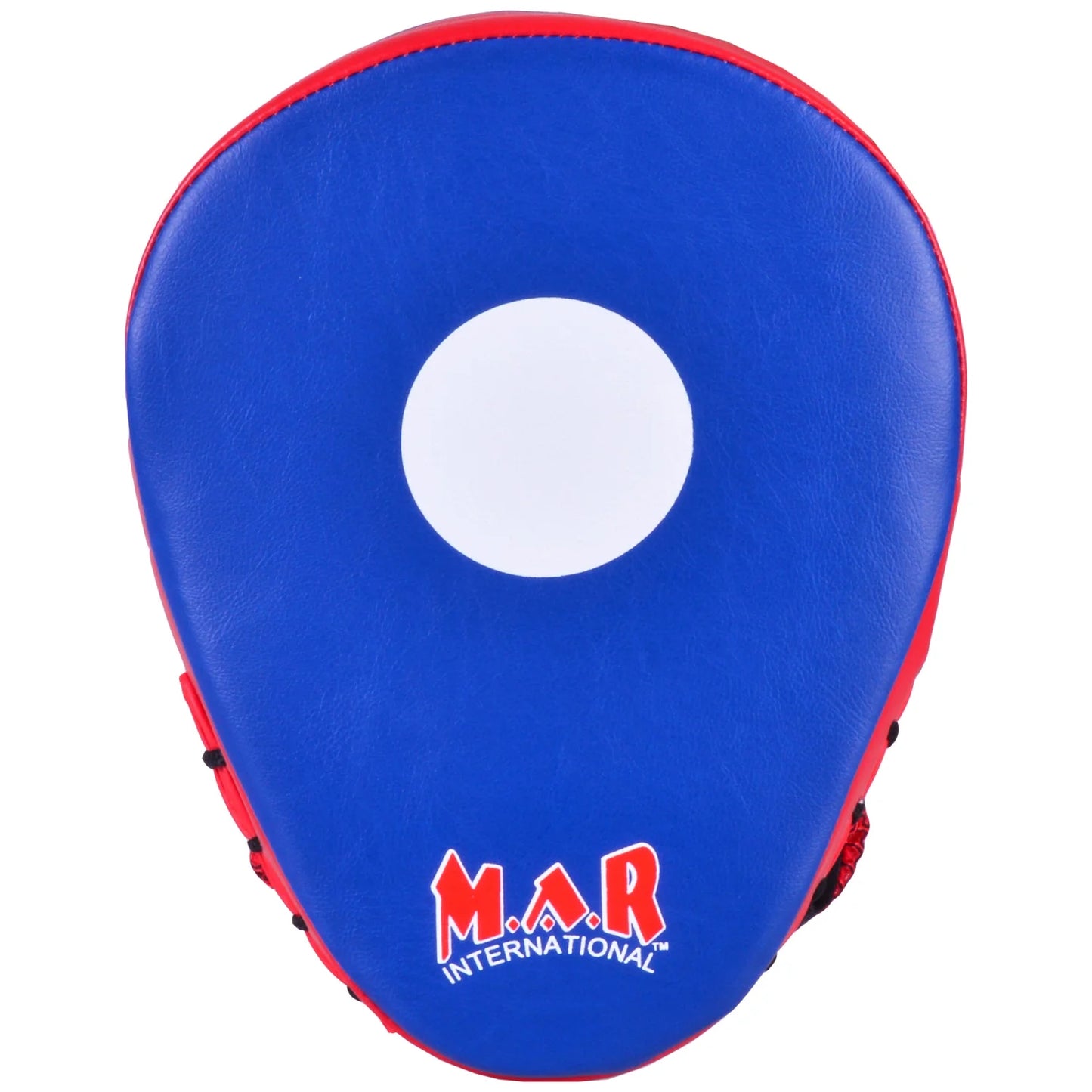 MAR-194C | Blue & Red Curved Focus Mitts - Focus Mitts