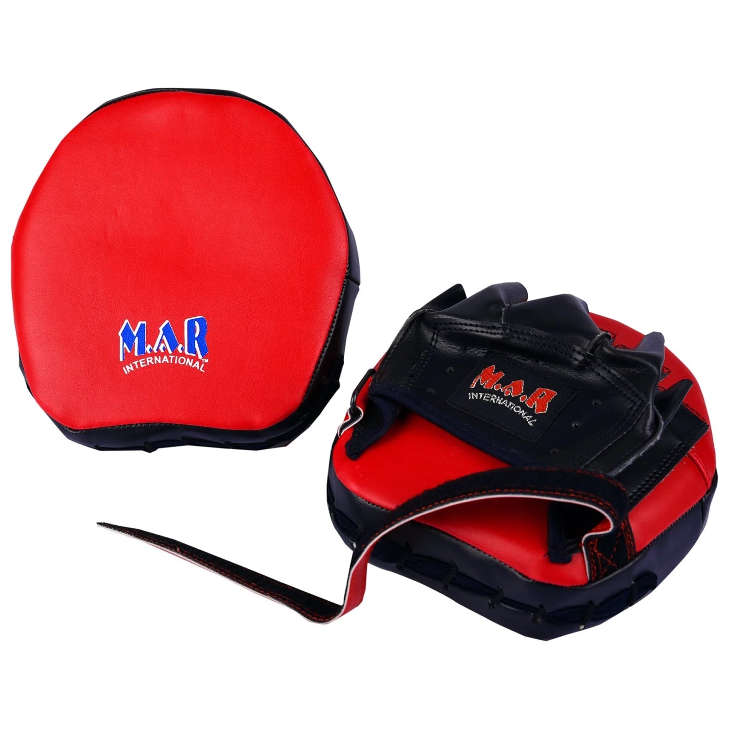MAR-195C- Boxing Pads Focus Mitts Maya Leather - Focus Mitts