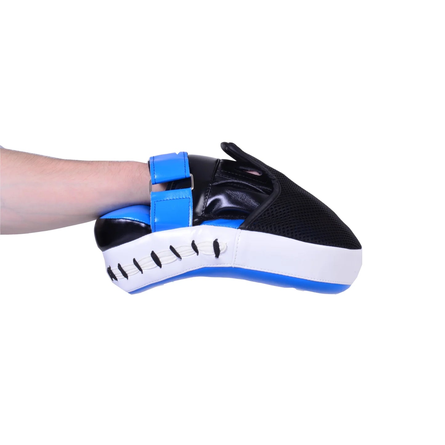 MAR-195K | Blue Curved Focus Mitts - Focus Mitts