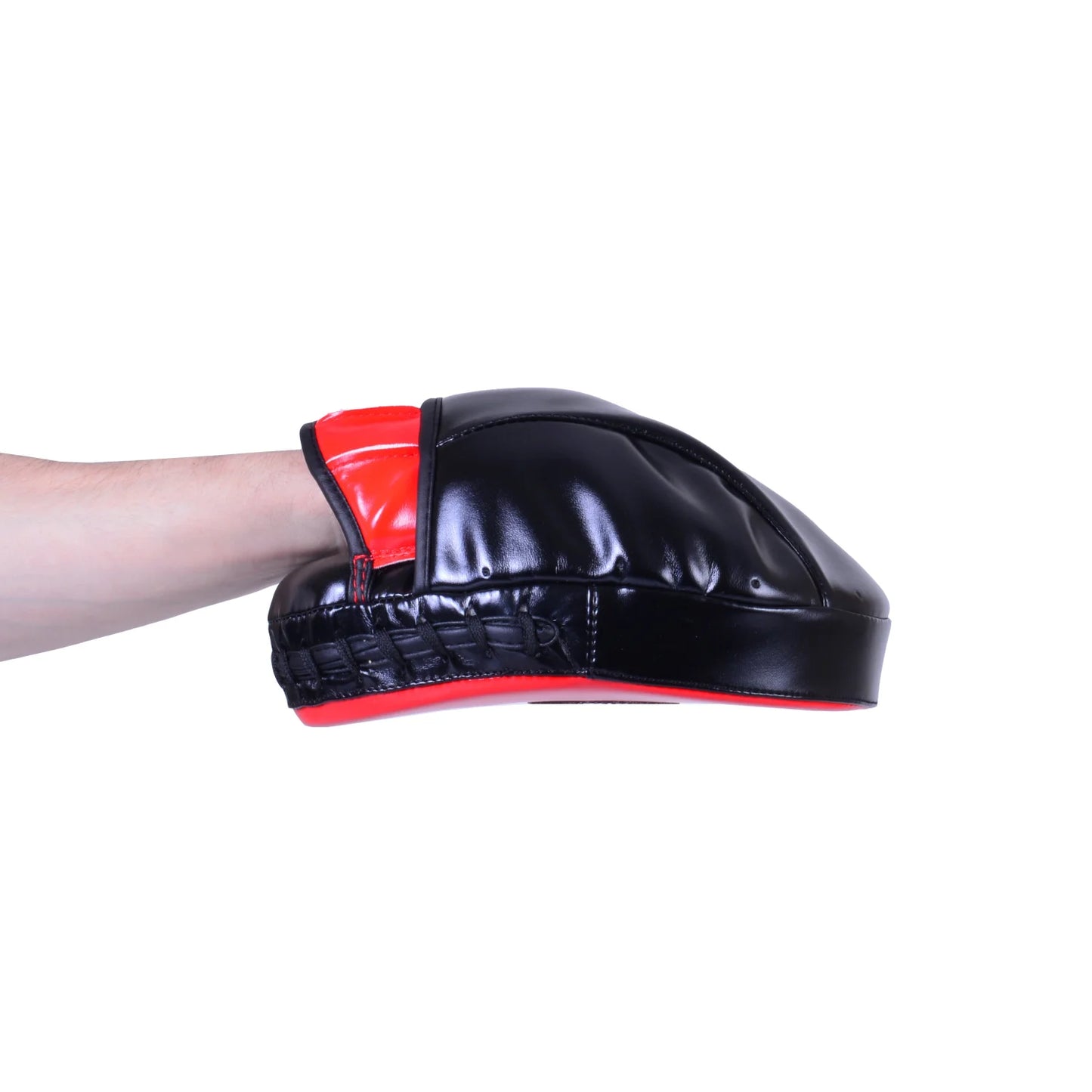 MAR-195L | Red Curved Focus Mitts - Focus Mitts