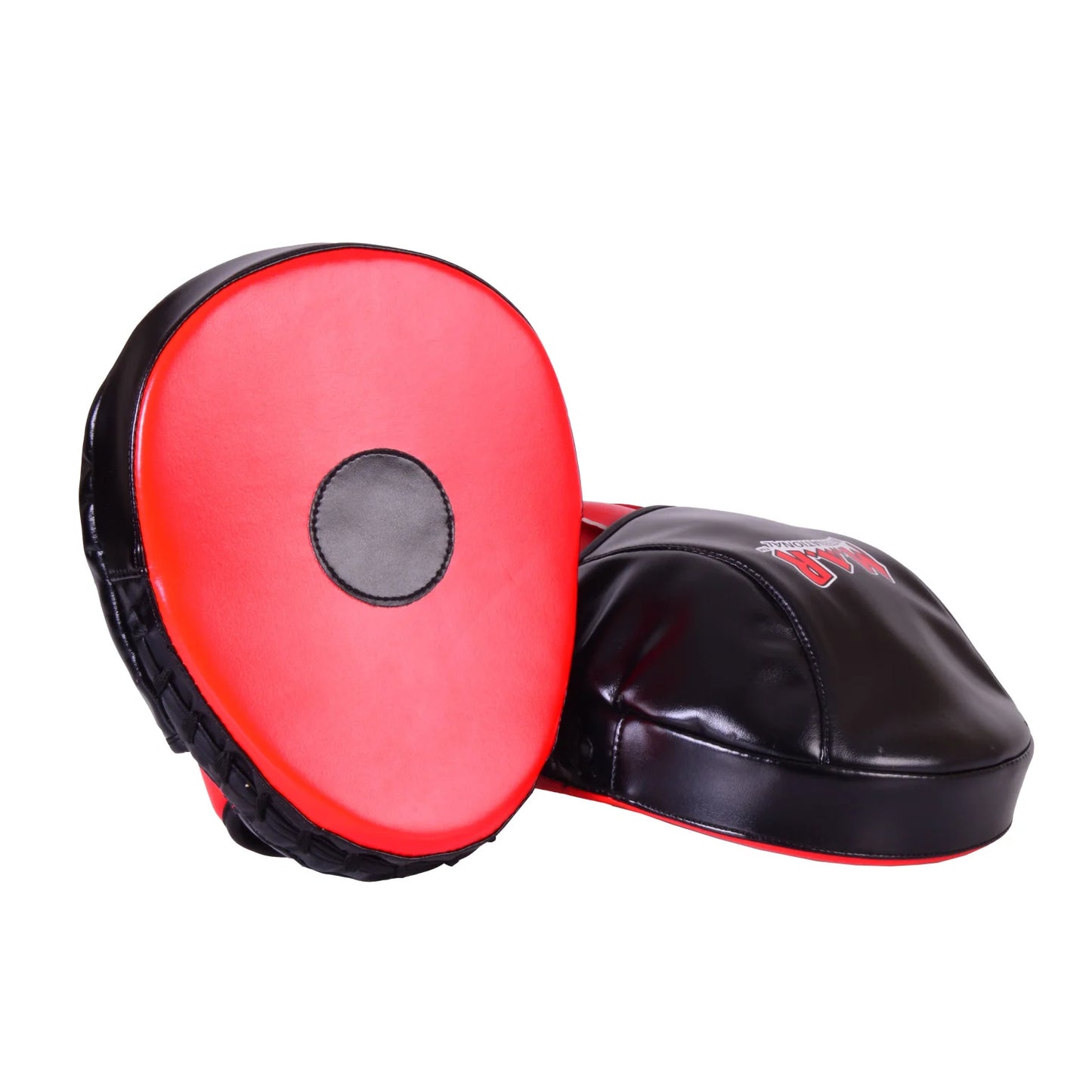 MAR-195L | Red Curved Focus Mitts - Focus Mitts