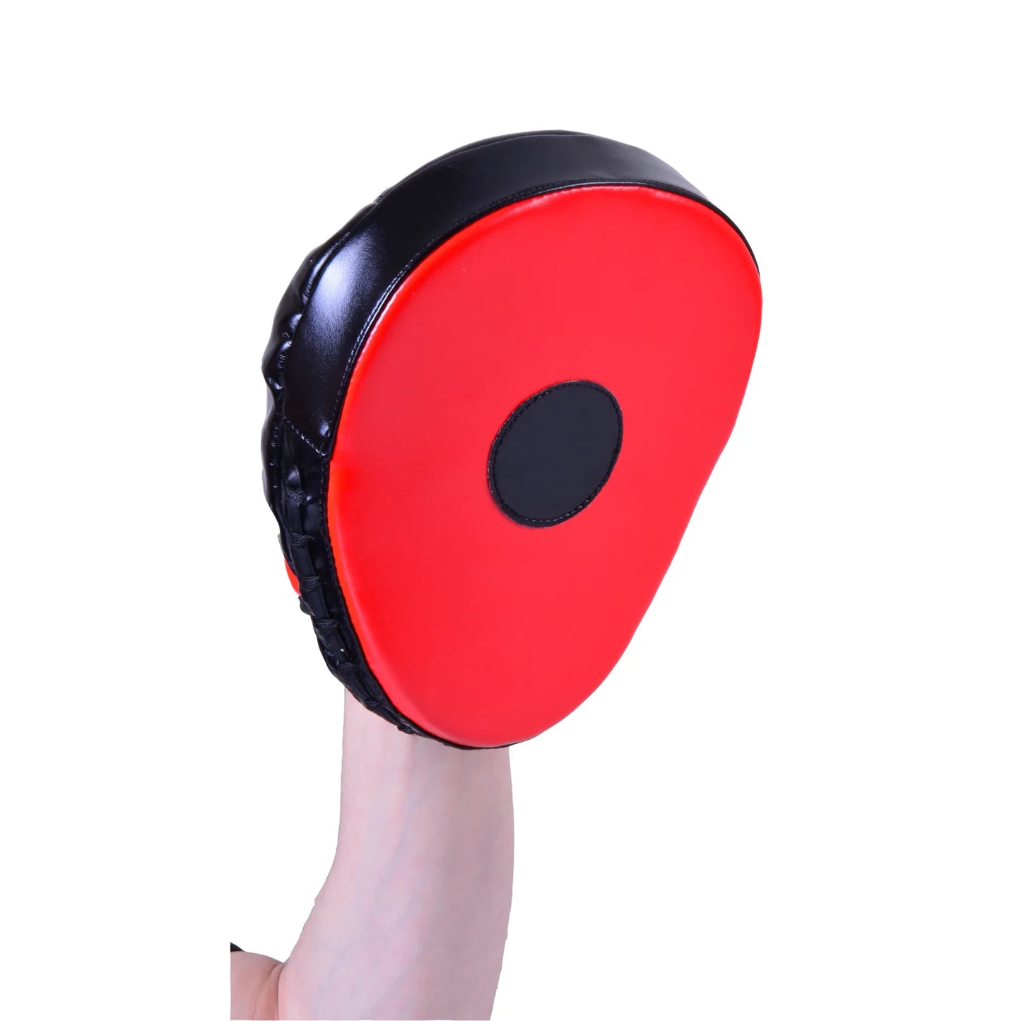 MAR-195L | Red Curved Focus Mitts - Focus Mitts