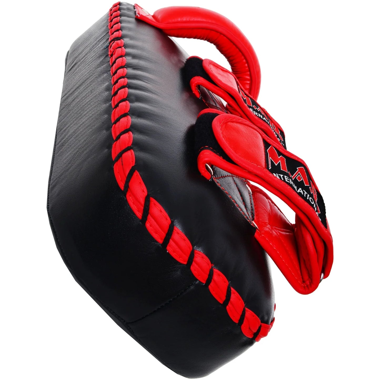 MAR-202A | Black + Red Genuine Leather Striking Pad - Pads
