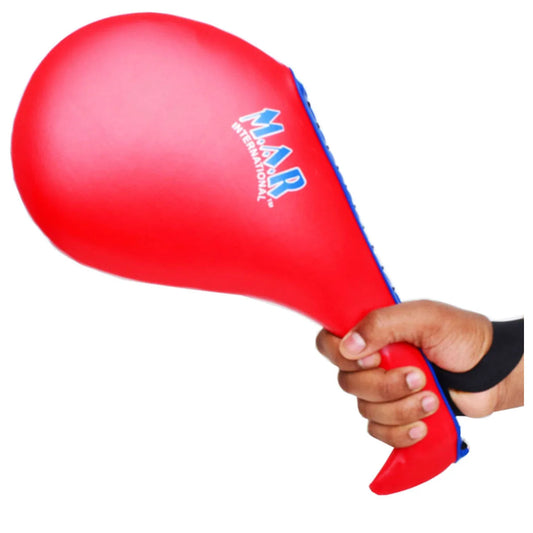 MAR-205A | Red + Blue Kick Target for Sparring - Single Layer - Weighted Small Products