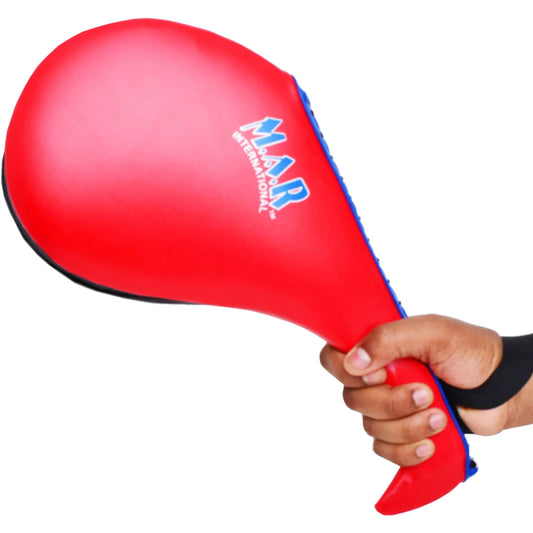 MAR-205B | Red + Blue Kick Target for Sparring - Double Layer - Weighted Small Products