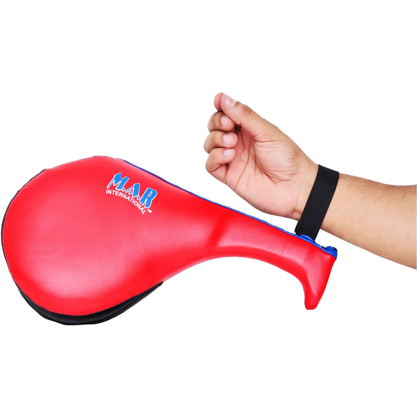 MAR-205B | Red + Blue Kick Target for Sparring - Double Layer - Weighted Small Products