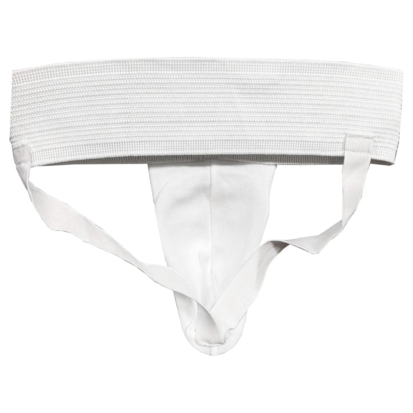 MAR 209A | White Elasticated Groin Guard for Men Small Accessories