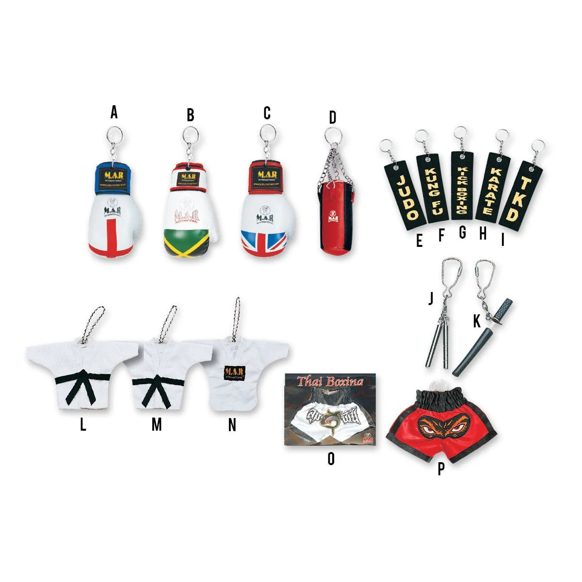 MAR-232 | Key Rings & Doll Jackets - quality-martial-arts