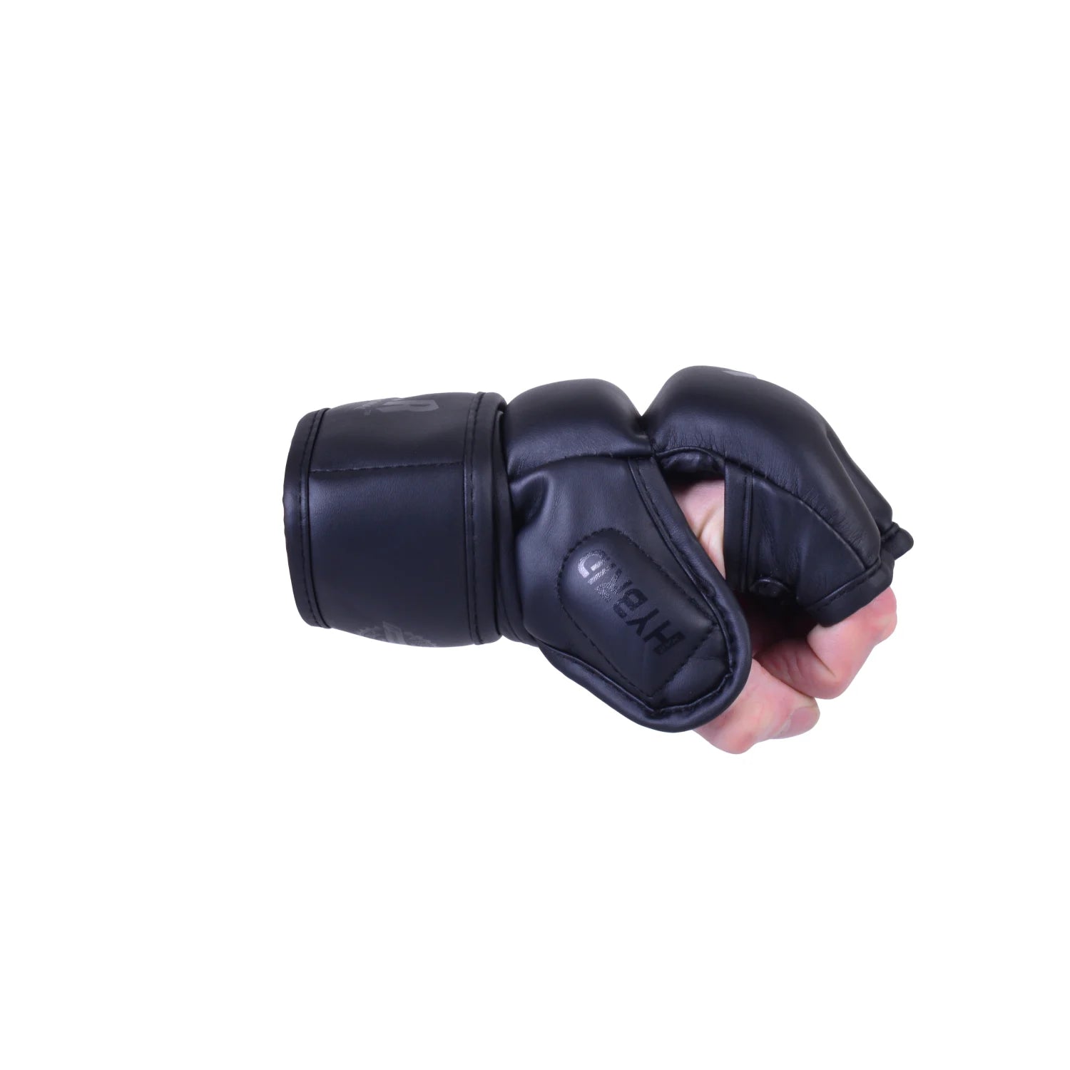 MAR-234G | Black MMA Gloves | Fingerless Combat Gloves with Thumb Design - Compact Gloves