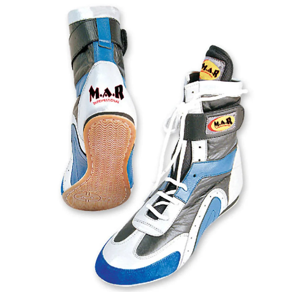 MAR-294A | Genuine Leather Boxing Shoes - Cowhide - Shoes