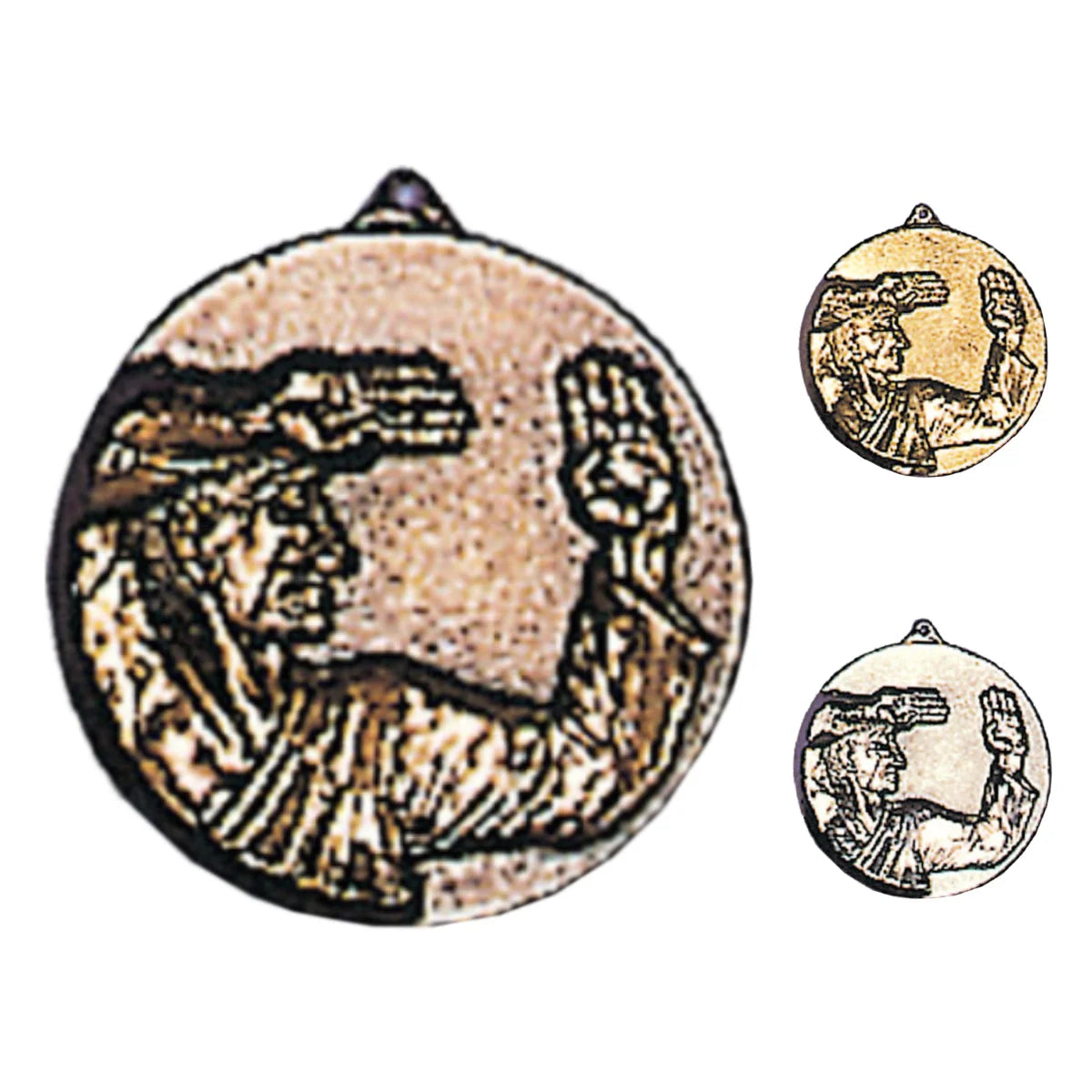 MAR-338C | Bronze Karate Olympic Sized Medal - Small Accessories
