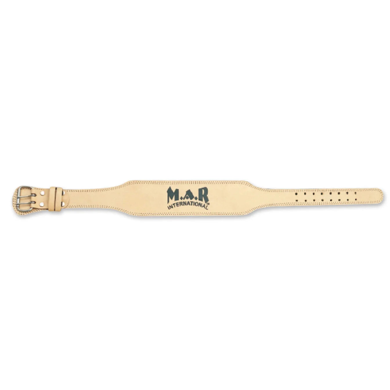 MAR-357 | Leather Thin Weight Lifting Belt - Natural / Small / Wholesale - Small Accessories