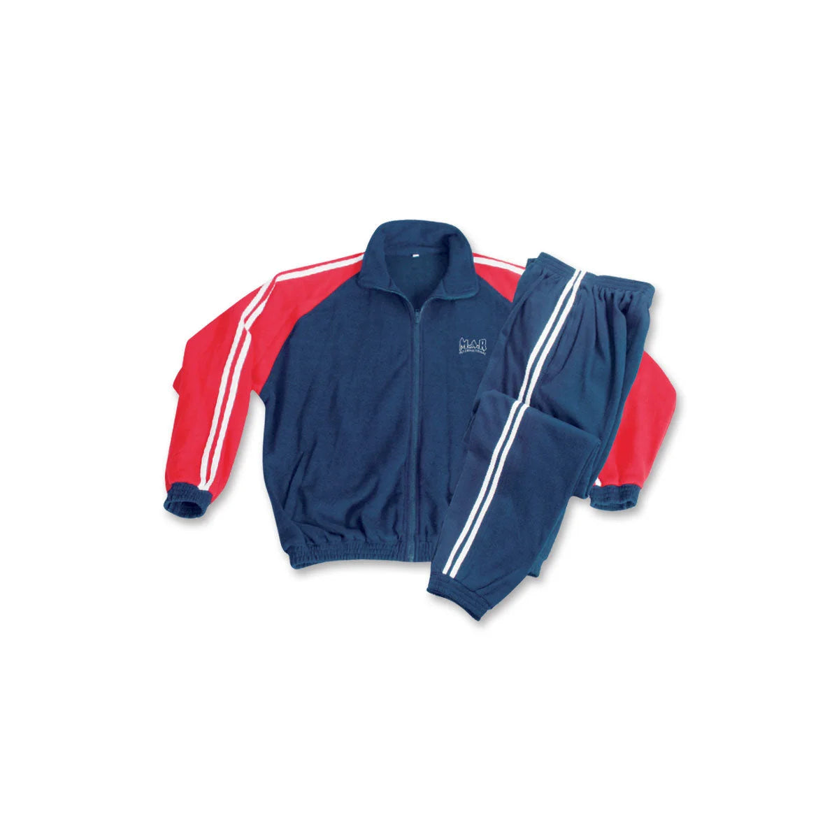 MAR-364 | Red + Blue Tracksuit Sports Uniform - Uniforms