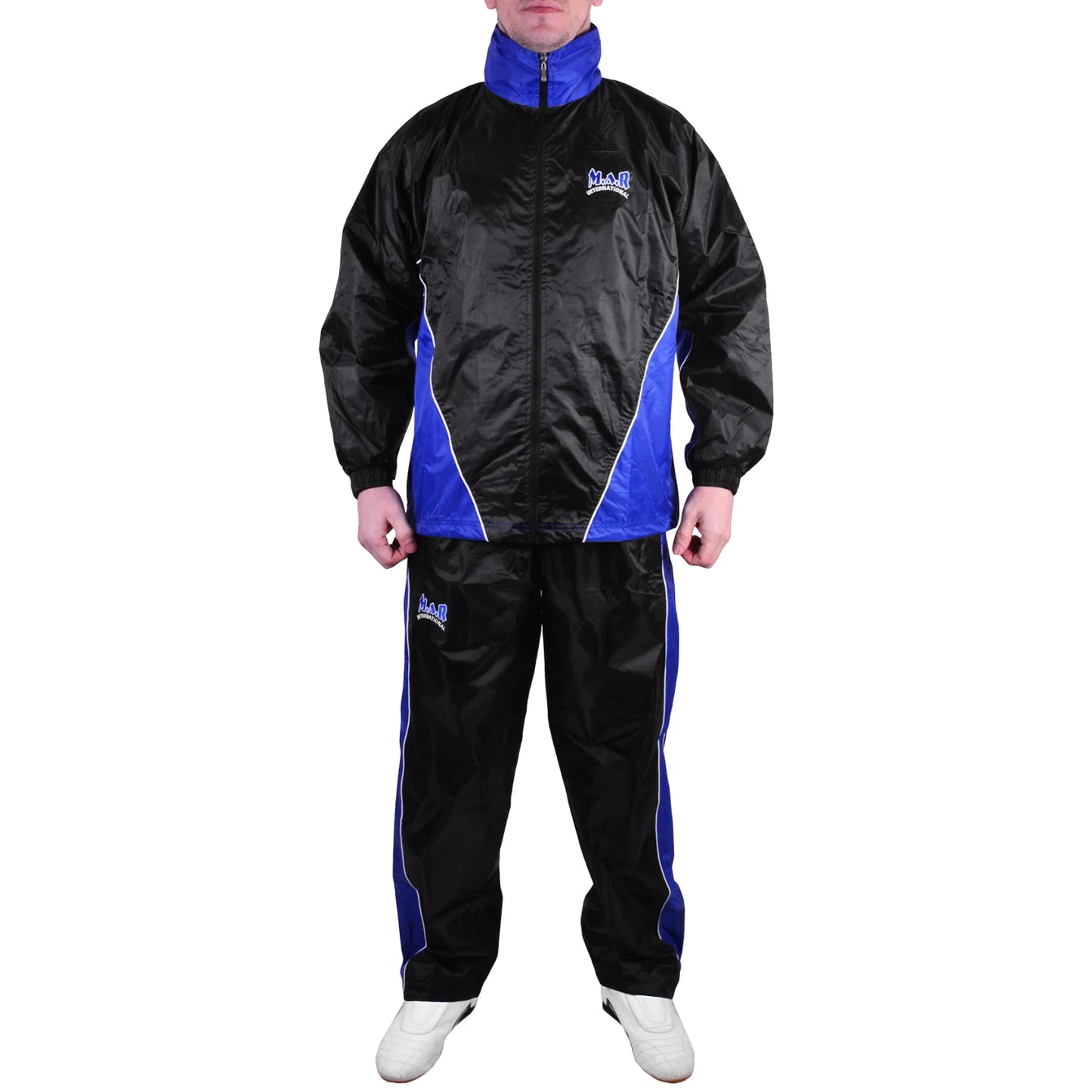 MAR-369B | Blue + Black Tracksuit (Sauna Suit/Sweatsuit) - Uniforms