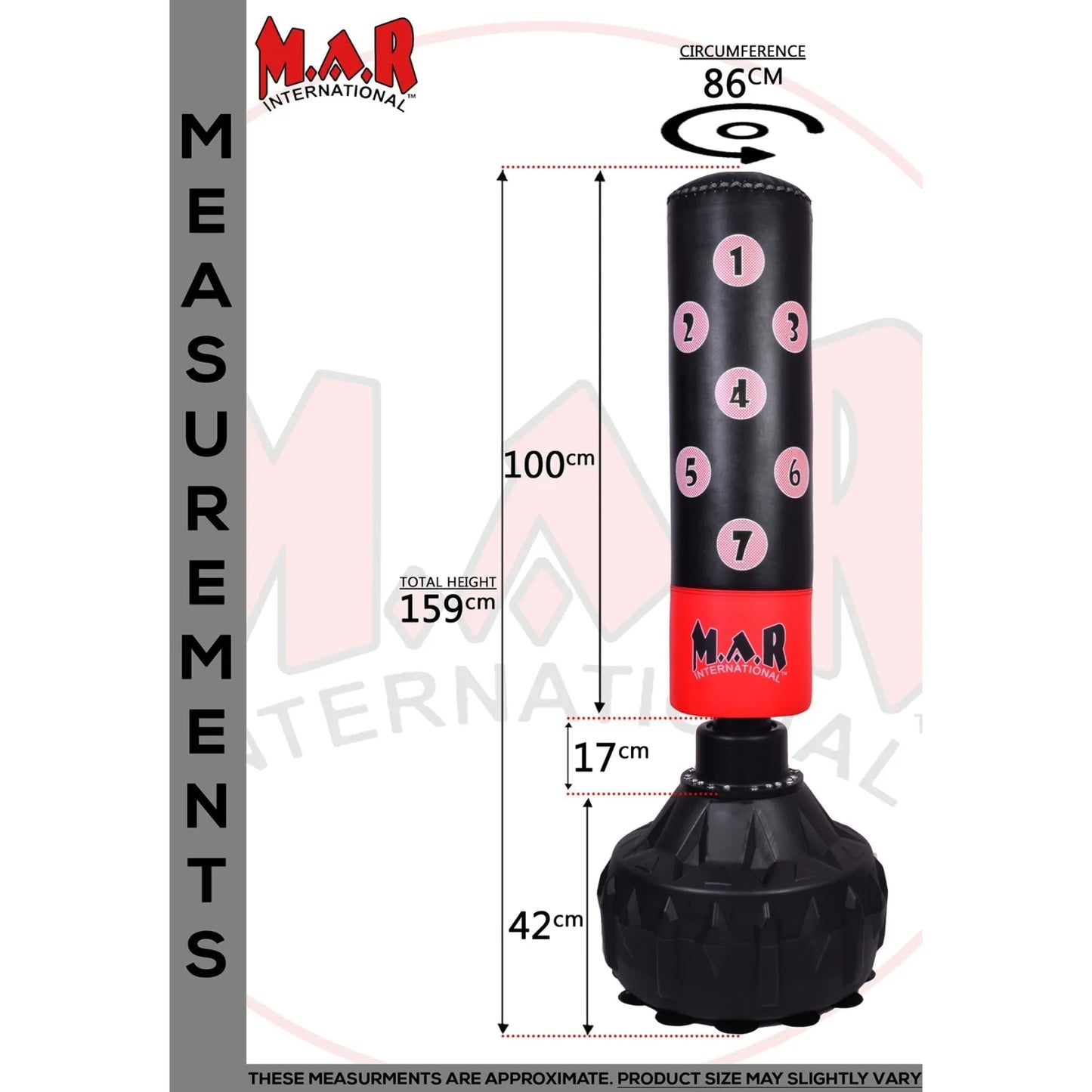 MAR-373C | Freestanding Punch Bag - Freestanding Bag (2B)