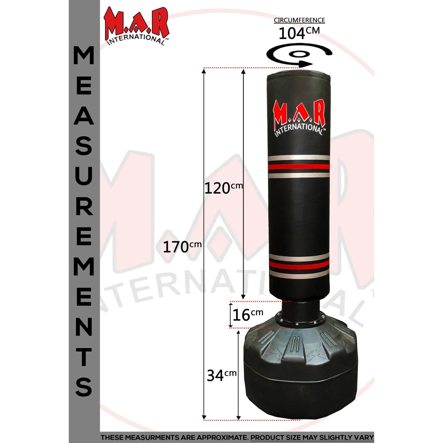 MAR-374B | Freestanding Striking Bag - Freestanding Bag (2BL)