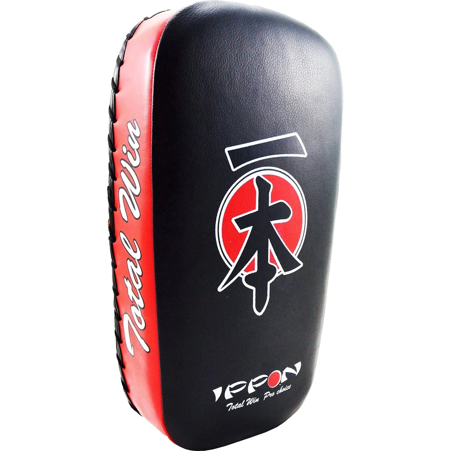 MAR-401A | Black + Red IPPON Heavy Genuine Leather Thai Pad - Pads