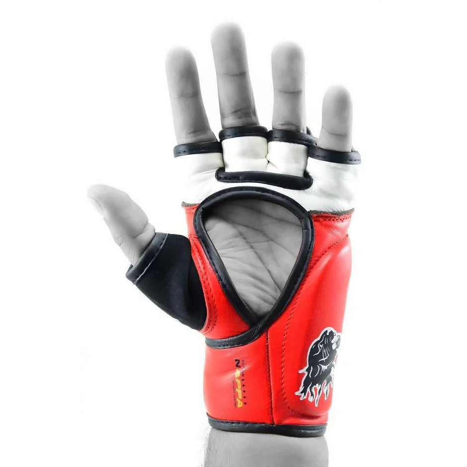 MAR-405 | Red IPPON MMA Gloves - quality-martial-arts