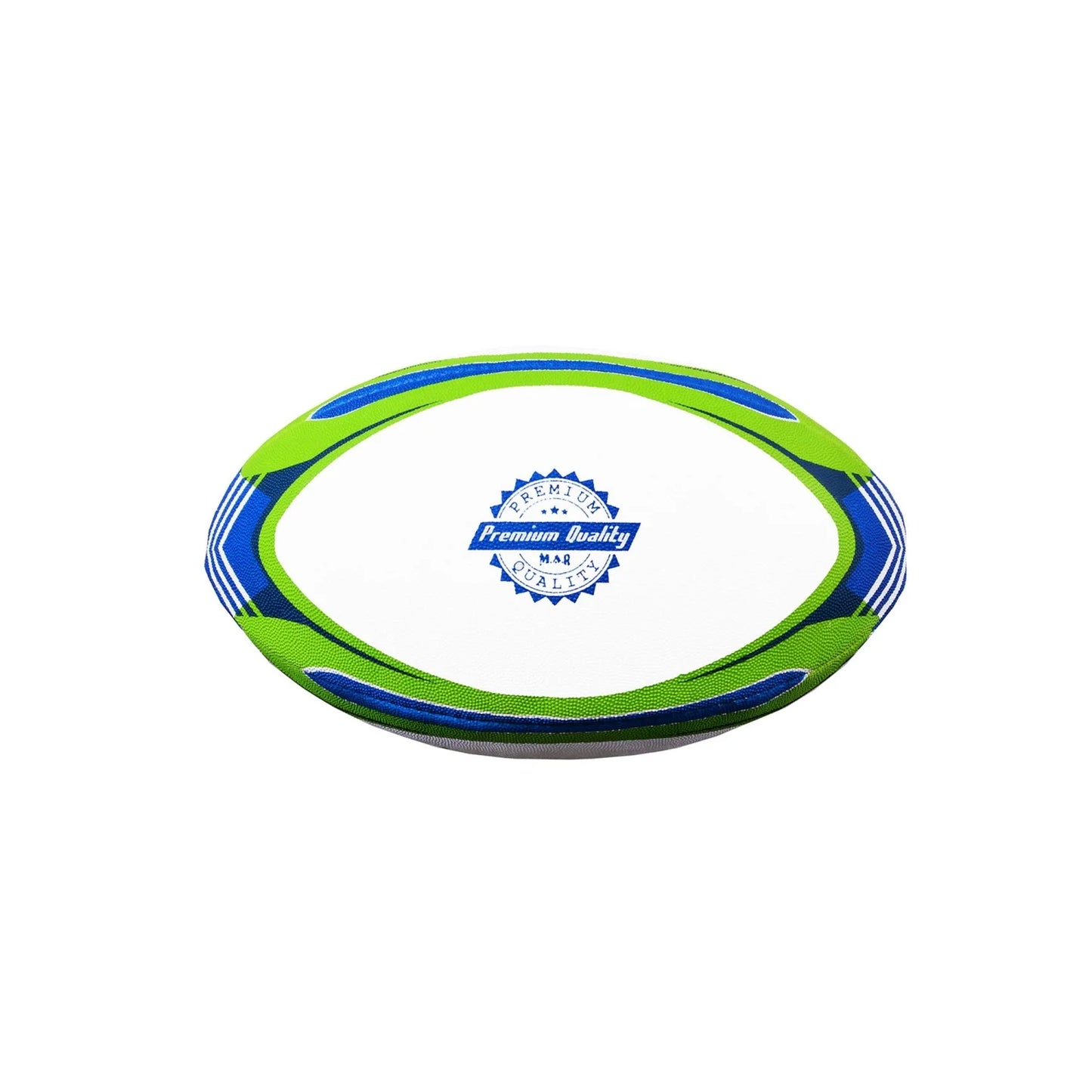MAR-436F | Green & Blue Rugby Training Ball - Size 4 - Small Accessories