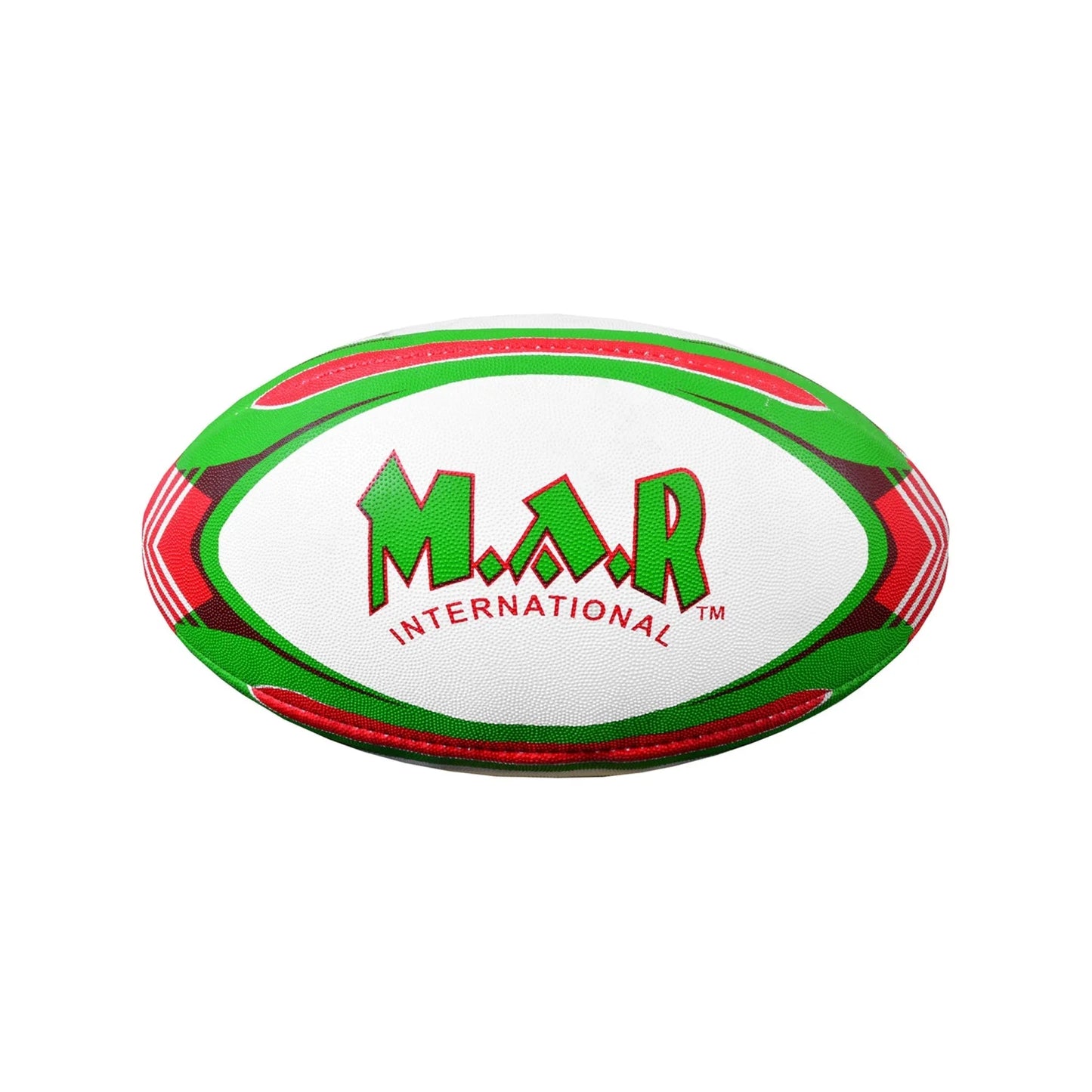 MAR-436J | Red & Green Rugby Training Ball - Size 4 - Small Accessories