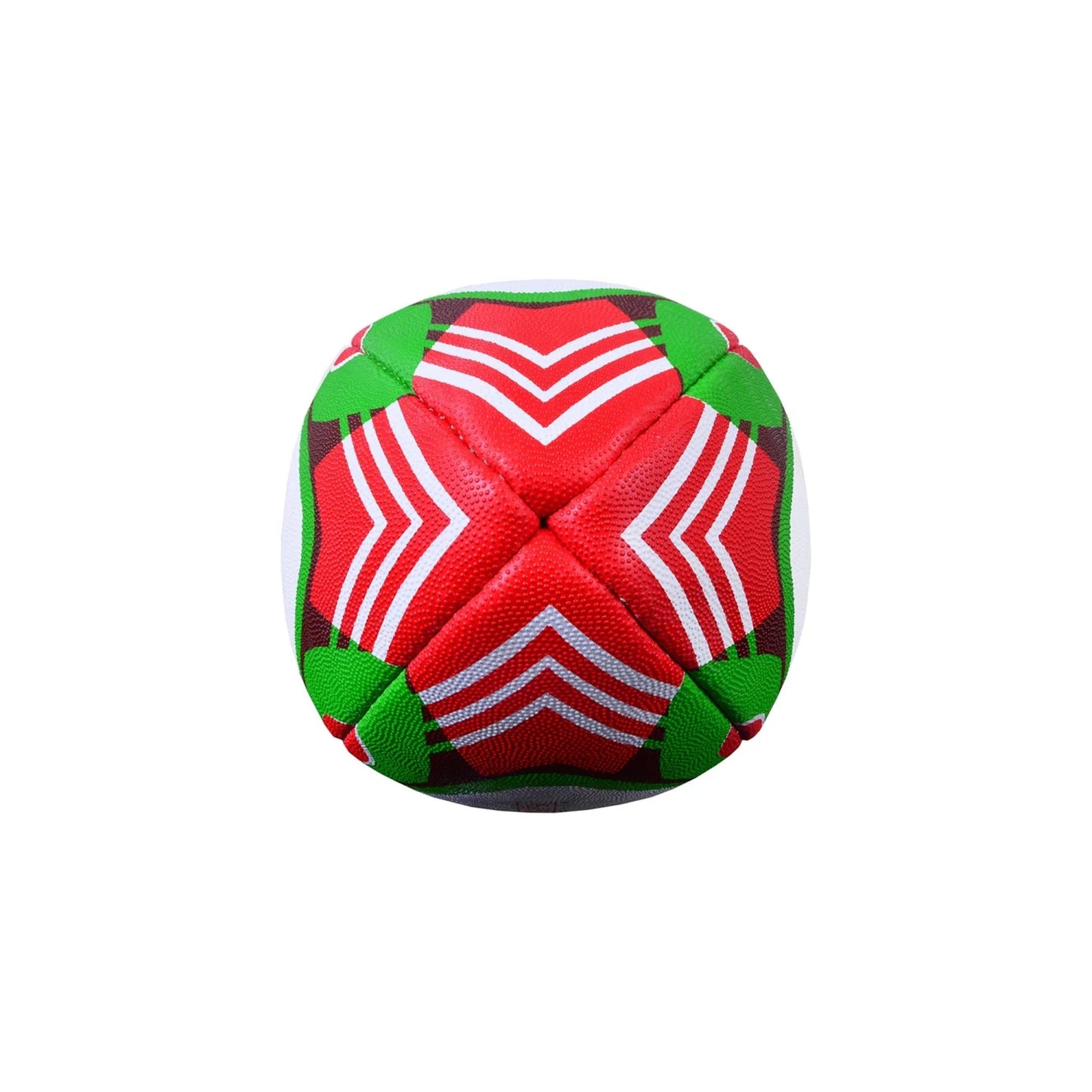 MAR-436J | Red & Green Rugby Training Ball - Size 4 - Small Accessories