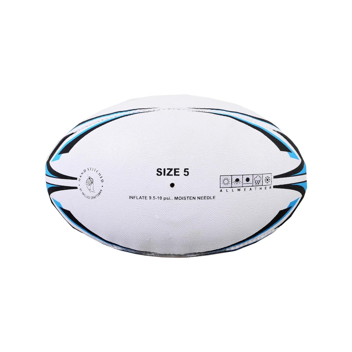 MAR-436K | Light Blue Rugby Training Ball - Size 5 - Small Accessories