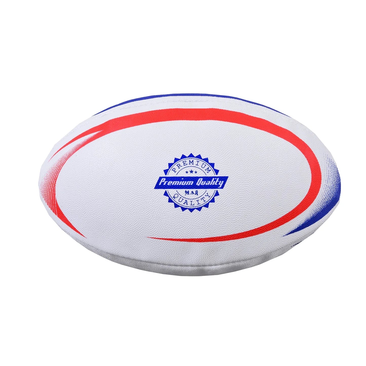 MAR-436L | Red & Blue Rugby Training Ball - Size 5 - Small Accessories
