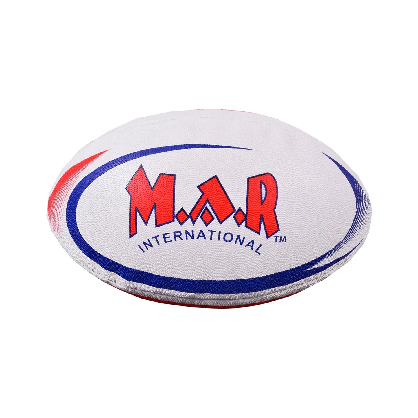 MAR-436L | Red & Blue Rugby Training Ball - Size 5 - Small Accessories