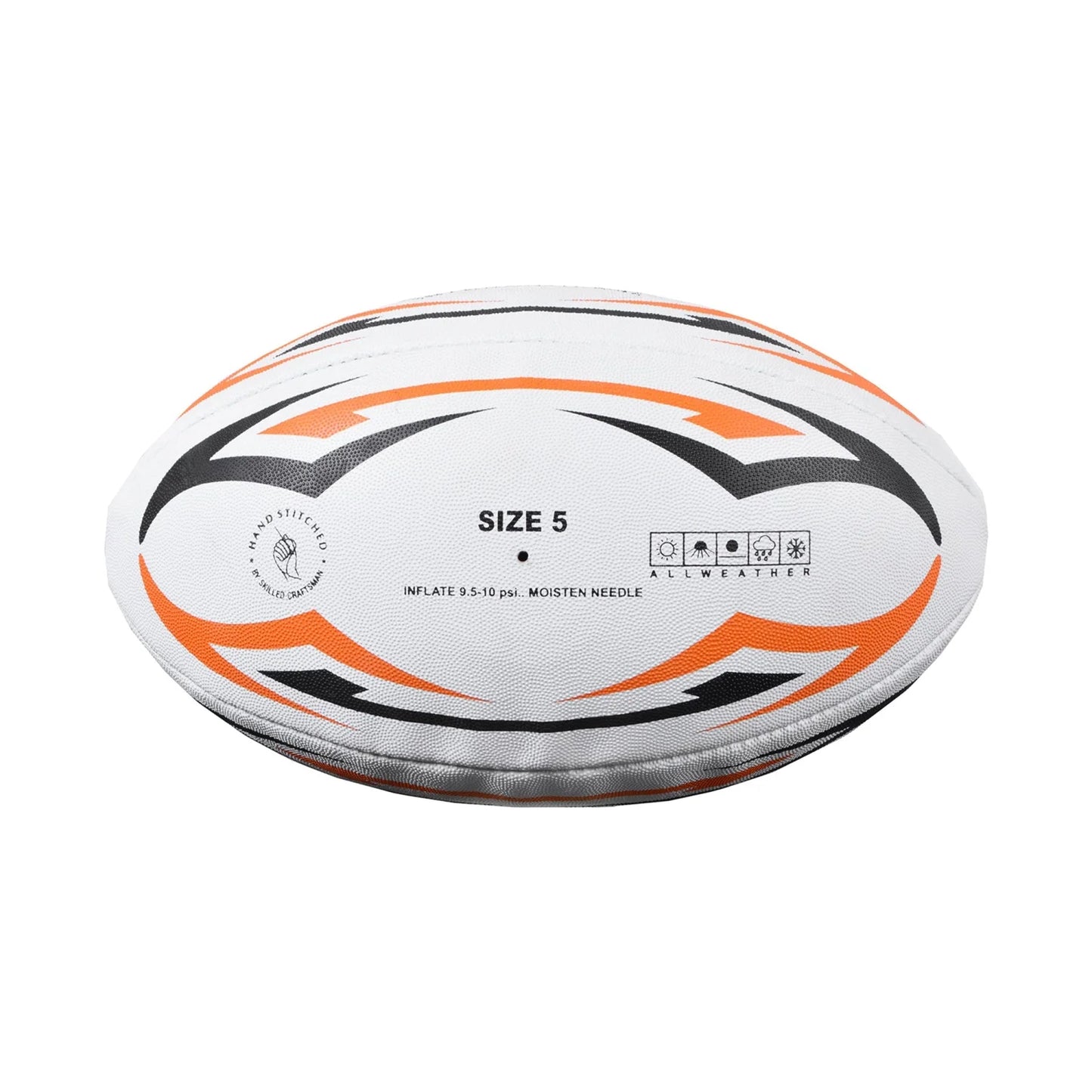 MAR-436M | Orange Rugby Training Ball - Size 5 - Small Accessories