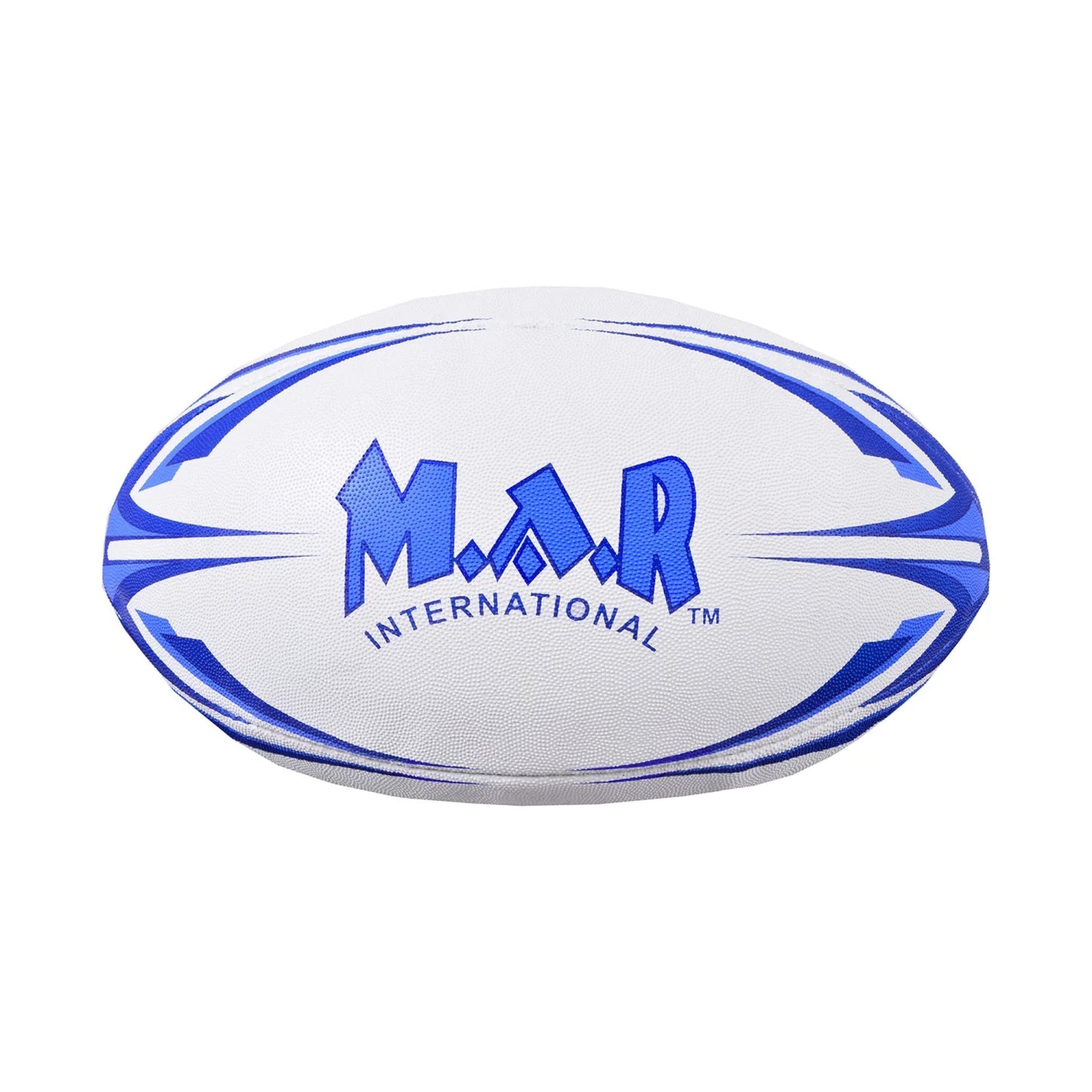 MAR-436P | Blue Rugby Training Ball - Size 5 - Small Accessories