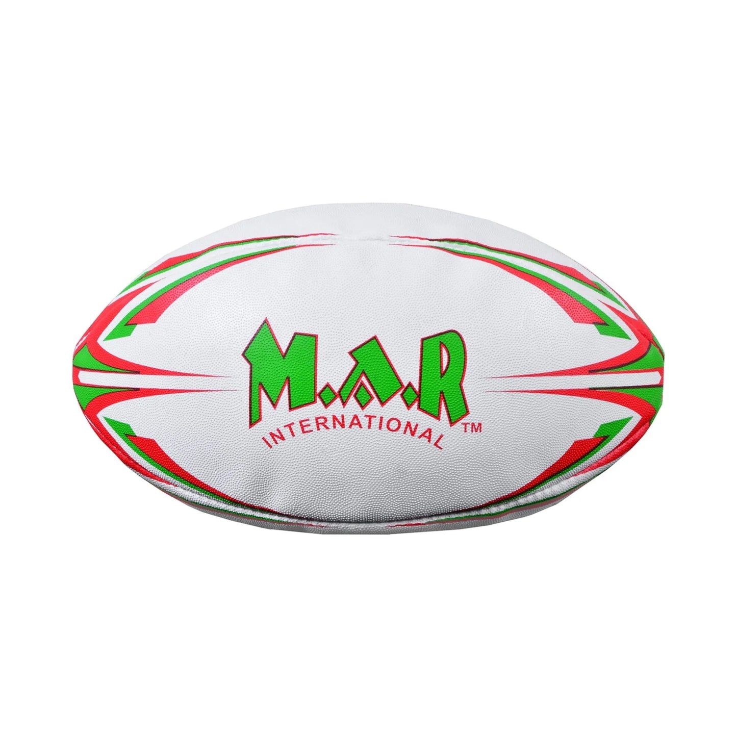 MAR-436Q | Red & Green Rugby Training Ball - Size 5 - Small Accessories