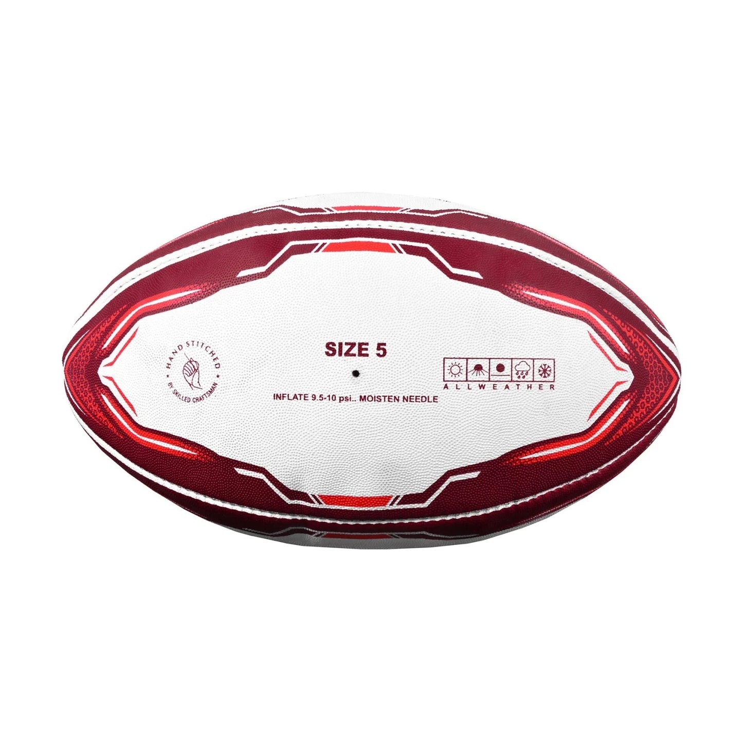 MAR-437A | Match Pro Red Rugby Training Ball - Size 5 - Small Accessories