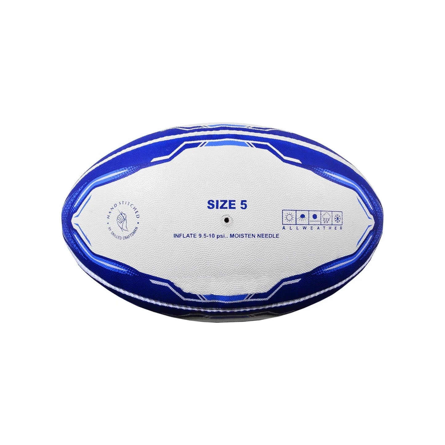 MAR-437C | Match Pro Blue Rugby Training Ball - Size 5 - Small Accessories